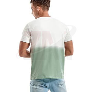 Camiseta de Hombre Casual de Algodón con Cuello Redondo y Manga Corta, Corte Holgado, Estilo Urbano, Venta al Por Mayor, Personalizable - Product Image 5