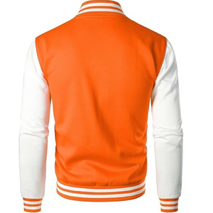 เสื้อแจ็คเก็ตเบสบอลแบบสั่งทำพิเศษสำหรับผู้ชาย รุ่น Voristy - Product Image 4