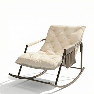 Sillón Reclinable de Cuero Moderno y Ergonómico de Lujo, Ajustable en Altura, Giratorio, Impermeable, con Almacenamiento y Cojines, para Sala de Estar o Dormitorio - Product Image 1