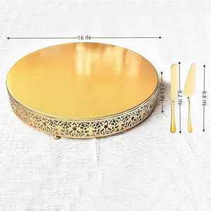 Support à gâteau de luxe pour la présentation de gâteaux et de desserts, parfait pour la présentation en boulangerie et la décoration de fêtes - Product Image 2