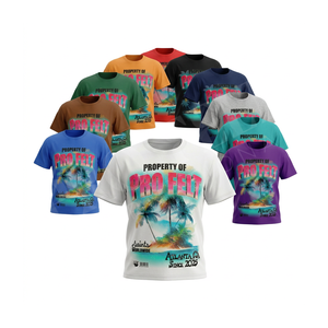 T-shirt à manches courtes col rond, coupe décontractée et ajustée, imprimé, style urbain, été, logo personnalisé, 100% coton respirant, tendance - Product Image 1