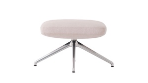 Petit pouf nordique moderne et élégant de luxe, pieds en acier inoxydable doré avec siège en velours pour l'école et l'hôtel - Product Image 3