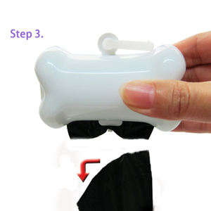 Bolsas de plástico ecológicas biodegradables azules de 50 rollos personalizadas YI de venta al por mayor de bolsas de excremento de perro para eliminación de residuos de mascotas - Product Image 4