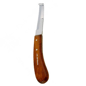 Cuchillo para Pezuñas de Acero Inoxidable de Doble Filo, Diseño para Mano Derecha, para Uso Profesional por Herradores, Proporciona un Corte Preciso y Limpio, Reutilizable - Product Image 1