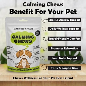 Friandises à Mâcher Apaisantes pour Chiens – Huile de Chanvre à Absorption Rapide, Sans Céréales, Supplément Naturel Apaisant, Réduit le Stress et les Aboiements Excessifs - Product Image 5