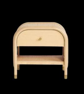 เฟอร์นิเจอร์ห้องนอนทันสมัย โต๊ะข้างเตียงหวาย ตู้ข้างเตียง เฟอร์นิเจอร์ตกแต่งบ้าน ขายส่ง ผลิตในเวียดนาม - Product Image 1