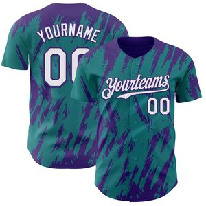 Maillot de baseball personnalisé imprimé en sérigraphie, entièrement boutonné, en coton biologique, anti-bactérien, pour l'hiver, uniforme d'équipe, vente en gros OEM - Product Image 3