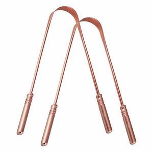 ที่ขูดลิ้นทองแดง เครื่องมือดูแลช่องปากสำหรับสุขอนามัยและลมหายใจสดชื่น - Product Image 5