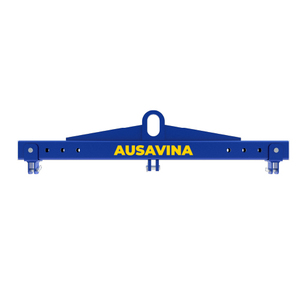 AUSAVINA Manual Lifting Spreader Bar Forklift Attachment Blue Color (<b>Models</b> ASB056M4) - Product Image 1