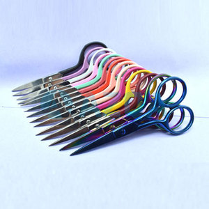 Professional Stainless Steel Multi Color Embroidery <b>Scissors</b> for <b>Sewing</b> Thread Trimming Cross Stitch and Needlework Crafts - Product Image 5