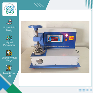 Testeur de résistance à l'éclatement de haute performance, de qualité supérieure, conforme aux normes les plus élevées, utilisé pour mesurer la résistance à l'éclatement - Product Image 6