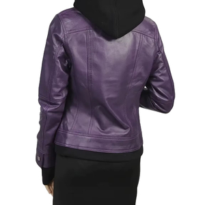 Vestes pour femmes en cuir véritable et simili cuir de mouton, fabrication directe d'usine, vente directe, marque privée acceptable. - Product Image 2