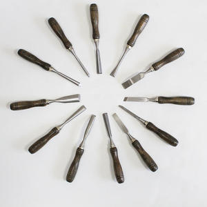 Ensemble de 12 couteaux de tournage pour le travail du bois, coffret en bois, kit de ciseaux à bois, outils de bricolage pour le travail du bois, kit d'artisanat manuel, lames en acier au carbone - Product Image 4