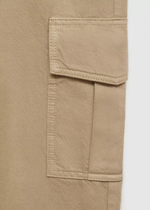 Straight-fit Casual Cargo <b>Jeans</b> 100% Cotton Corduroy Waterproof - Product Image 6