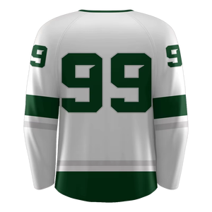 2026 New OEM Customized Tackle Twill Embroidered Team Digital Print Sublimation Quick Dry 100% Polyester Youth Hockey Jersey - Product Image 4