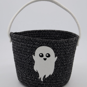 ตะกร้าเชือกคอตตอนฮาโลวีนดีไซน์ใหม่ล่าสุดตกแต่งวันหยุดงานแฮนด์เมดคุณภาพสูงจากเวียดนาม - Product Image 4