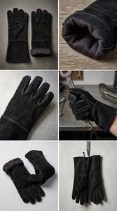 ถุงมือหนังกลับคุณภาพสูง ทนความร้อน สำหรับงานเชื่อมและงานอุตสาหกรรม - Product Image 5