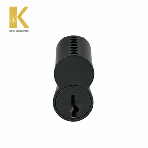Cilindro de Cerradura de Latón con Inspección Completa de Fábrica, Negro Mate, 7 Pines, Ranura en D, SFIC, para Seguridad de Puertas Residenciales - Product Image 3