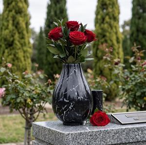 Onyx Marble Vase Urn Natural <b>Stone</b> Decorative Cremation Polished Eco-Friendly Antique Imitation <b>Stone</b> Carvings - Product Image 4