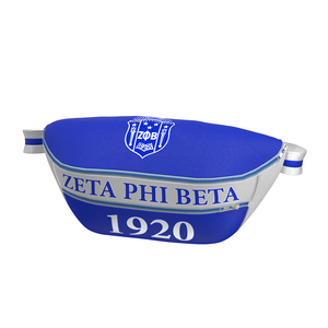 Vente en gros personnalisé Zeta Phi Beta Sorority Inc sac banane en cuir brodé sac de voyage Style de mode pour toutes les saisons - Product Image 1
