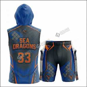 Uniforme de Fútbol Americano Personalizado 7v7 con Impresión por Transferencia de Calor, Talla Grande, Transpirable, de Secado Rápido, con Logotipo de Color Personalizado - Product Image 3