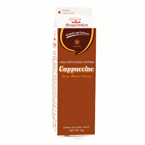 Precio Especial de Fábrica, Proveedor HALAL, Crema No Láctea de Alta Calidad OEM/ODM para Repostería, Crema para Cappuccino, Crema para Cubrir y Mezclar, 1KG - Product Image 1