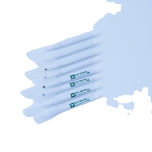 Rotuladores de punta quirúrgica profesionales, juego de blister estéril con 6 etiquetas, 0,5mm y 1mm - Product Image 1