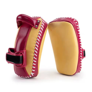 MMA Kicking <b>Shields</b> Strike Pads Martial Arts Kick <b>Shield</b> Boxing Training High Quality PU Leather Curved Kick <b>Shield</b> - Product Image 1