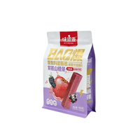 Direct van de fabriek: op maat bedrukte voedselverpakkingen met logo, hersluitbare ritssluiting, staande pouch voor Hawthorn repen, bessen en fruit snacks