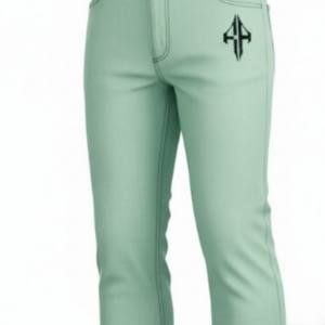 กางเกงยีนส์ผู้ชายคุณภาพสูงใหม่ ระบายอากาศได้ดี ผ้าฝ้าย 100% น้ำหนักเบา ทรงตรงปานกลาง สไตล์ลำลอง ผ้ายีนส์ฟอกแบบวินเทจ รุ่น RIVIAN ATLANTIC แบบสั่งทำพิเศษ - Product Image 5