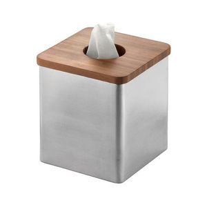 Premium Metal <b>Tissue</b> Box Cover Rustproof Stainless Steel <b>Tissue</b> <b>Holder</b> For <b>Kitchen</b> Bathroom And Living Room Decor - Product Image 4