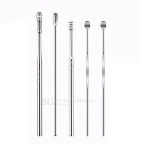 Kit de Limpieza de Oídos Portátil y Ecológico de Acero Inoxidable, 5 Herramientas de Precisión Reutilizables para el Cuidado Diario de la Higiene Auditiva - Product Image 2