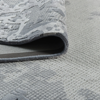 Tapis épais en mélange de laine et de soie de Nouvelle-Zélande, écologique, anti-poussière, fil spécial, tapis abstrait pour la décoration intérieure commerciale