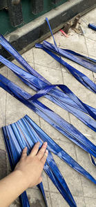 Frondes de palmier naturelles séchées multicolores, matériau de tissage professionnel teint pour l'artisanat DIY, fourniture en vrac écologique pour la décoration intérieure - Product Image 2