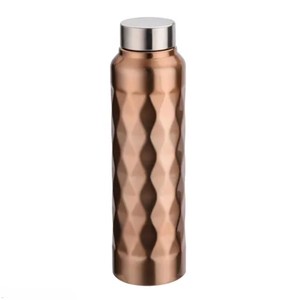 Juego de Botellas de Agua de Cobre Puro con Vaso Térmico, Recipiente de Cobre Ayurvédico sin Juntas a Prueba de Fugas, Botella de Cobre con Logotipo Personalizado al por Mayor - Product Image 2