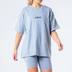 เสื้อยืดคอกลมทรงเข้ารูปสำหรับผู้หญิง สีพื้น ผ้าฝ้าย 100% ระบายอากาศ แห้งเร็ว คุณภาพพรีเมียม เป็นมิตรต่อสิ่งแวดล้อม เหมาะสำหรับฤดูร้อน - Product Image 6