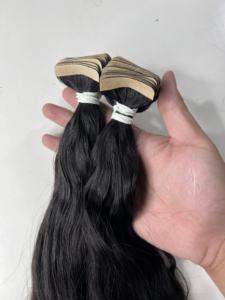 Extensions de cheveux à bandes adhésives CDYHAIRVN, cheveux vierges vietnamiens de qualité supérieure, lisses naturels, cheveux de luxe du Vietnam - Product Image 3
