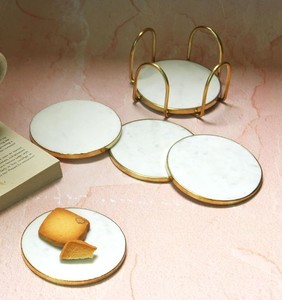 Resin <b>Coasters</b> With Colorful Embedded Designs Waterproof Heat Resistant <b>Drink</b> Mats <b>for</b> Coffee Tea Juice and Beverages - Product Image 5