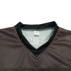 Jersey de Fútbol Americano Personalizado al por Mayor, Transpirable, de Malla, de Alta Calidad, Sublimado, de Corte Holgado - Product Image 5