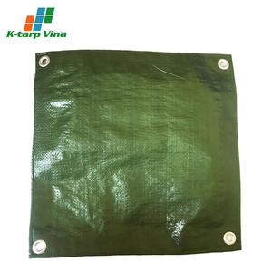 Bâche en tissu tissé enduit PE vert argenté imperméable de qualité supérieure, poids moyen 120 g/m², teinte unie, pour auvent extérieur sur mesure - Product Image 2