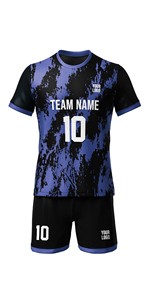 Ensembles de Maillots de Football pour Enfants en Gros 100% Polyester Séchage Rapide Respirant Tenues de Football Équipe Nationale 2026 pour Enfants - Product Image 3