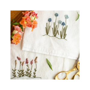 Classy Hand Embroidered Striped Cotton <b>Kitchen</b> Towel 40x60 cm Absorbent Quick Dry Fabric ISO 9001 Durable <b>Kitchen</b> Cleaning - Product Image 6