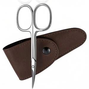 Tijeras para Uñas con Estuche de Cuero, Acero Inoxidable, Precio al por Mayor, Novedad 2023 - Product Image 2