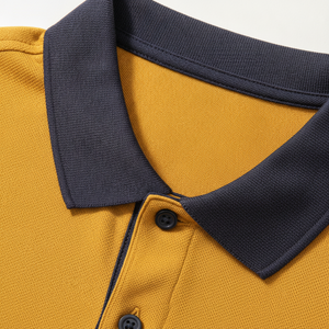Chemises polo pour hommes en coton, grande taille, design personnalisé OEM, manches courtes, style streetwear, couleur personnalisée, vêtements de sport - Product Image 2