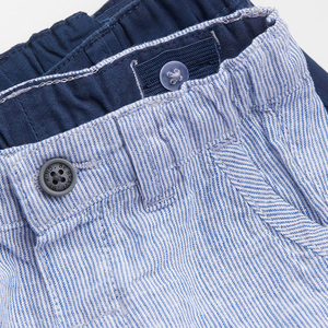 Pantalones Cortos Bermuda de Algodón Rosa de 220g con Logotipo Frontal para Hombre, Cintura Media, Elásticos, Casuales, de Color Sólido, Tejidos, Transpirables, con Bolsillos - Product Image 6