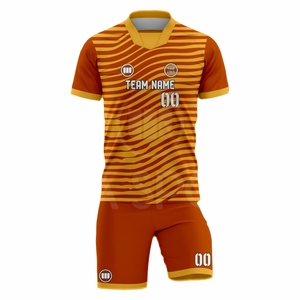 Custom Football Uniform Factory <b>Soccer</b> Teamwear With Sublimated Jersey Shorts And Socks Set - Product Image 2