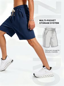 Pantalones Cortos de Forro Polar para Hombre, Lisos, para Impresión Personalizada, Pantalones Deportivos Casuales con Cordón en la Cintura y Bolsillos para Pedidos al por Mayor - Product Image 4
