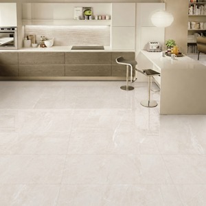 Carreaux en porcelaine effet marbre blanc brillant Iroc 600x1200mm, carreaux de sol et de mur de qualité supérieure pour salon et salle de bain - Product Image 1