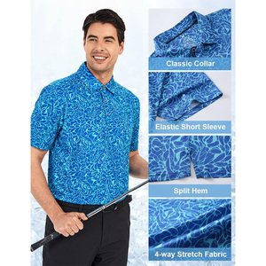 Chemises polo de fitness pour hommes personnalisées, vêtements de sport légers, vêtements de sport respirants, fabricant OEM - Product Image 4