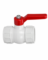 Robinet à bille en PVC de 4 pouces avec raccord à sertir pour irrigation